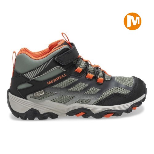 Botas Merrell Moab FST Mid A/C Waterproof Niños MX.B.OQI